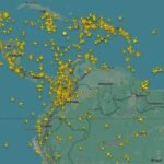 ئاسمانی ڤەنزوێلا چۆڵە؛ زۆربەی هێڵە ئاسمانییەکان گەشتەکانیان هەڵوەشاندوەتەوە